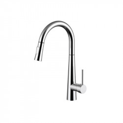 Vòi rửa bát nóng lạnh Paul Schmitt PA305K có dây rút