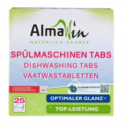 Viên rửa bát Almawin hữu cơ hương chanh 25 viên