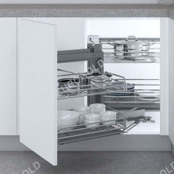 Kệ góc liên hoàn Eurogold nan Oval ELO101L