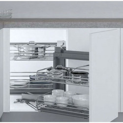 Kệ góc liên hoàn Eurogold nan Oval ELO102R