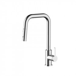 Vòi rửa bát nóng lạnh Kluger KLF0011C  có dây rút