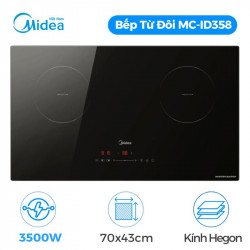 Bếp điện từ đôi Midea MC-ID358 lắp âm