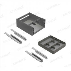 Giá gia vị 3 tầng độc lập Titanium GrandX XS.40MT 