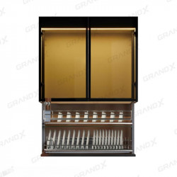 Giá bát đĩa nâng hạ điện thông minh Nan Oval GrandX XL.80EM 