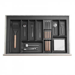 Khay chia thìa nĩa đa năng nhựa PP cao cấp Grandx XT.P800