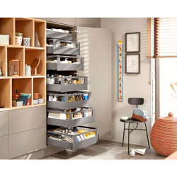 Tủ đồ khô Blum Space Tower Merivobox IR2 3568334 xám nhạt