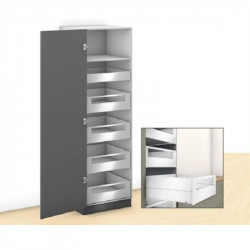 Tủ đồ khô Blum Space Tower Merivobox IR3 2692222 trắng