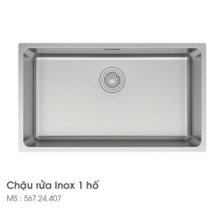 Chậu rửa bát Hafele HS24-SSN1S-760 567.24.407