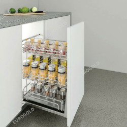 Giá gia vị nan oval, ray giảm chấn Eurogold EPO5325