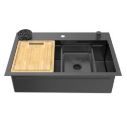 Chậu rửa bát Hafele WF R10 HS25-SSN1S-8052 567.24.488 Titan