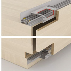 Phụ Kiện Cửa Trượt Tủ Slido Space Air 80VF Hafele 406.78.027