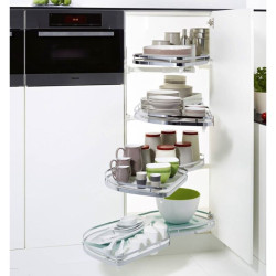 Bộ Rổ Góc Lemans II Xoay Phải Hafele 541.32.672