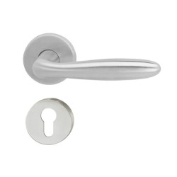 Bộ tay nắm gạt nắp chụp tròn dáng oval Häfele DIY 499.62.546