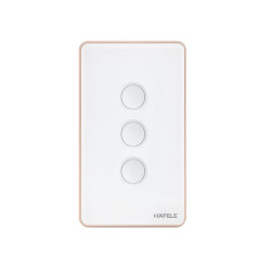 Công Tắc Đèn Thông Minh 3 Gang Hafele 820.71.005