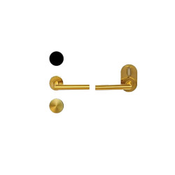 Khóa Hafele PL200 màu vàng tay D DinL - 912.20.102