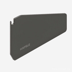 Nắp đậy tay nâng Free Up màu xám Hafele 372.33.682