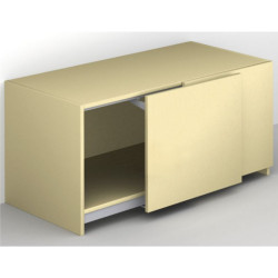 Cửa trượt bằng mặt cho tủ rộng 2600 mm Hafele 406.11.208