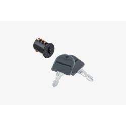 Ruột khóa SYMO Hafele 210.40.310 màu đen