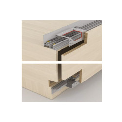 Phụ kiện cửa trượt tủ Hafele 406.78.707 Slido Space Air 80VF