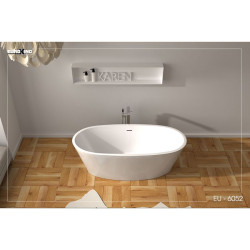  Bồn tắm Karen EuroKing không massage EU-6052 White