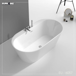 Bồn tắm EuroKing không massage EU-6057 White
