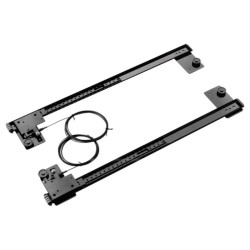 Bộ cửa tủ trượt xoay Hafele 408.25.007 Slido F-Park71 16B