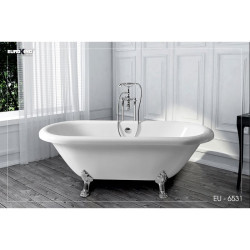  Bồn tắm Tulip EuroKing không massage EU-6531 White