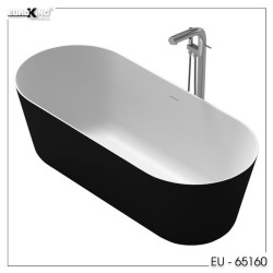 Bồn tắm EuroKing không massage EU-65160 (Black)