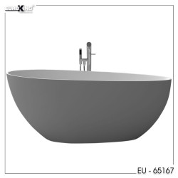 Bồn tắm EuroKing không massage EU-65167 (Gray)