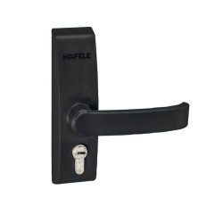 Tay Nắm Gạt Mặt Ngoài Màu Đen Hafele 901.02.781