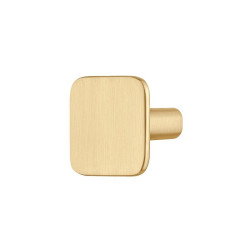 Núm tay nắm tủ vuông màu vàng H2385 Hafele 106.70.312