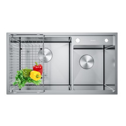 Chậu rửa bát GrandX GX8648DS SMOOTH