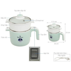 Nồi điện đa năng BlueStone MPB-7233