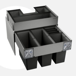 Thùng rác âm tủ Blanco Select 60/4 Organ 4 ngăn 520783