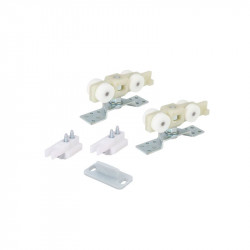 Bộ phụ kiện cửa trượt 160kg Silent 160/A Hafele 489.40.025