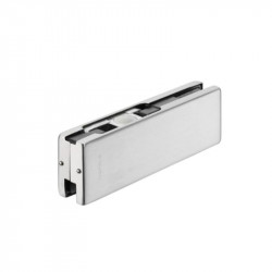 Kẹp kính trên Inox mờ Hafele 489.81.020