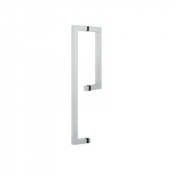 Tay nắm phòng tắm kính Hafele 903.02.250 C-C 200x450mm inox bóng