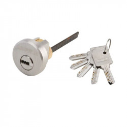 Ruột khóa tròn inox mờ D34mm Hafele 916.86.902