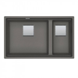 Chậu rửa đá Franke KNG 120 Stone Grey