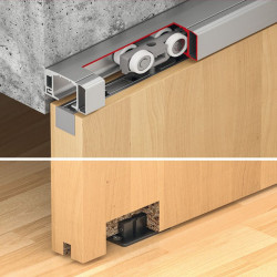 Phụ kiện cửa trượt Slido Classic Hafele 941.25.045