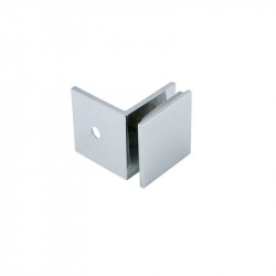 Kẹp kính tường nhà tắm 90 độ có đế Hafele 981.00.542