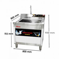 Máy rửa chén công nghiệp Texgio TGU-800XS