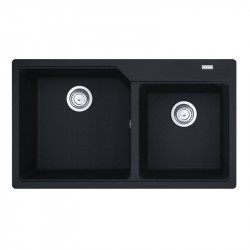 Chậu rửa chén Franke UBG 620-43-34 Matt Black 