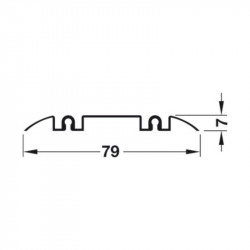 Ray trượt đôi Slido R-Aluflex Hafele 403.36.943