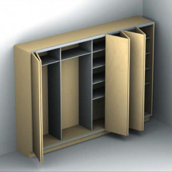 Phụ kiện cửa trượt Fold 40 MF Flex Hafele 409.61.000