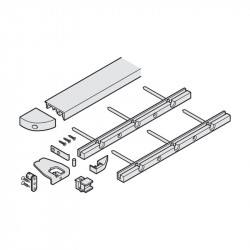 Bộ ray sàn Hawa Folding Concepta III Hafele 408.32.434