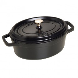 Nồi ZWILLING Cocotte - 23 cm x 25 cm Black Oval( màu đen)