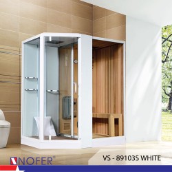 Phòng xông hơi VS-89103S (R/L) White/ Black