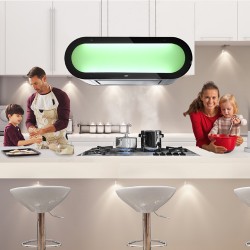 Máy hút mùi đảo Dudoff Alexa 90SGB