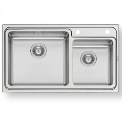 Chậu rửa bát inox Pyramis STUDIO (86X50) 2B